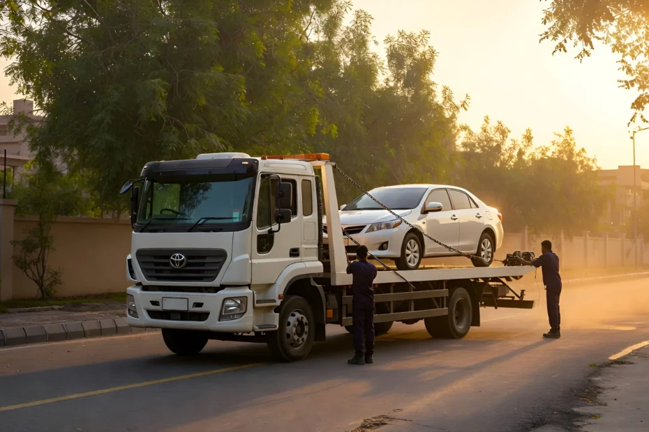 Car Towing Service in DHA Lahore